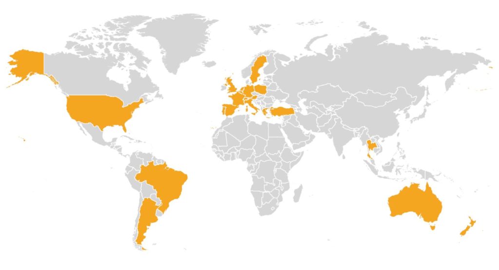 carte des voyages travel planner personnalisé