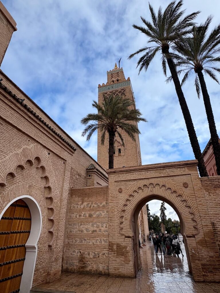 Minaret de la mosquée Koutoubia à Marrakech