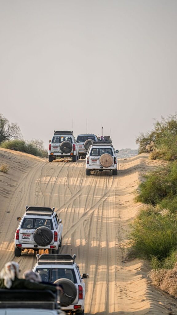 Route des emotions brazil Off-road vehicles traverse the sandy deserts of Sindh, offering a thrilling adventure experience.